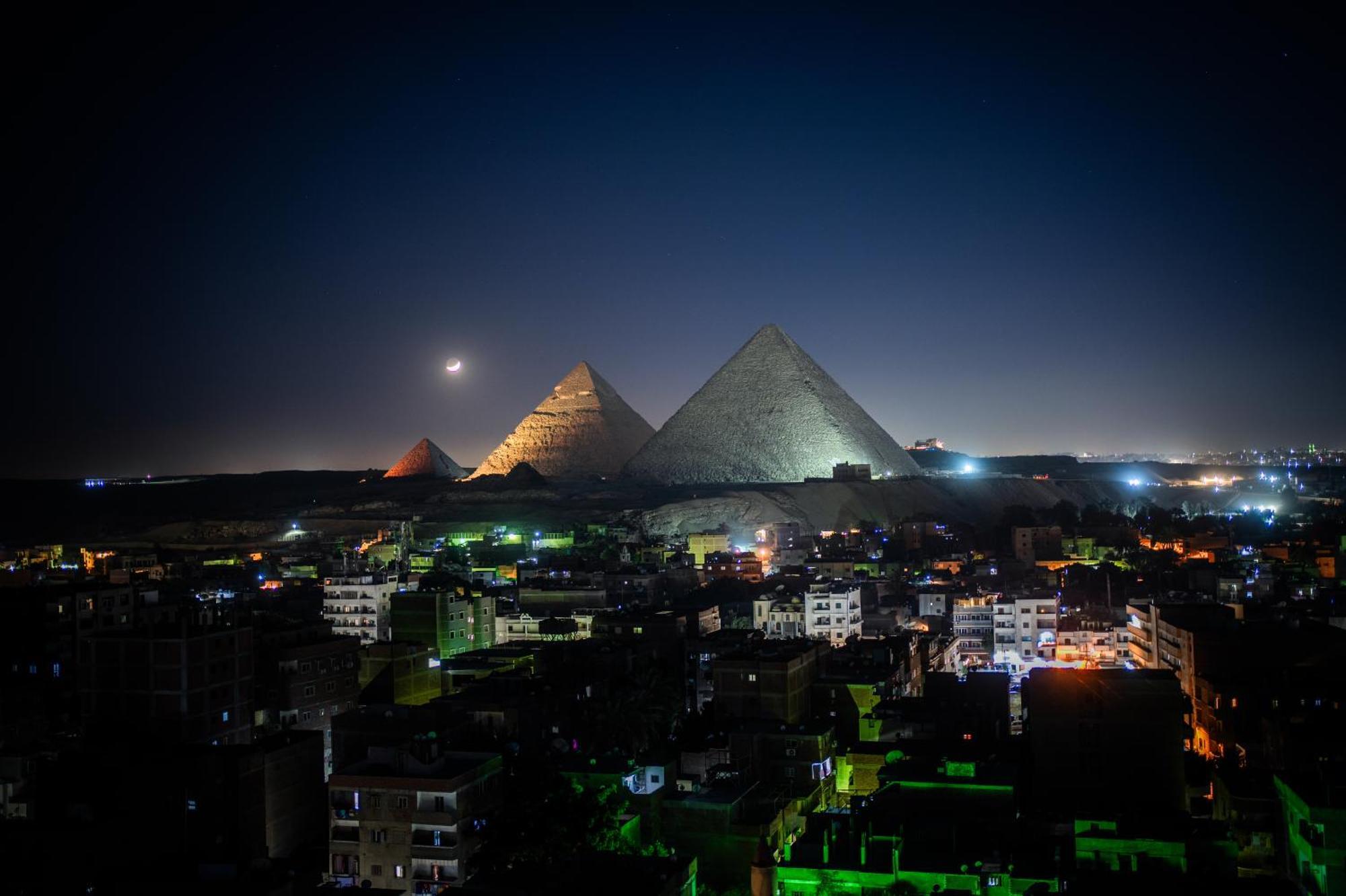 Hotel Oscar Pyramids View Nazlet el-Sîsi Exterior foto