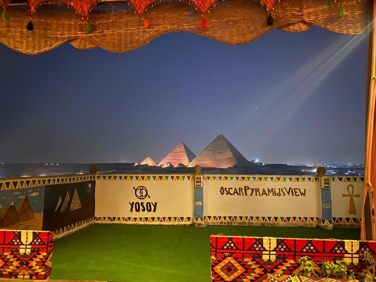 Hotel Oscar Pyramids View Nazlet el-Sîsi Exterior foto
